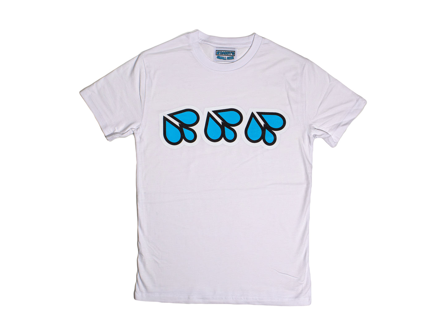 White Triple Splash T Shirt (2023)